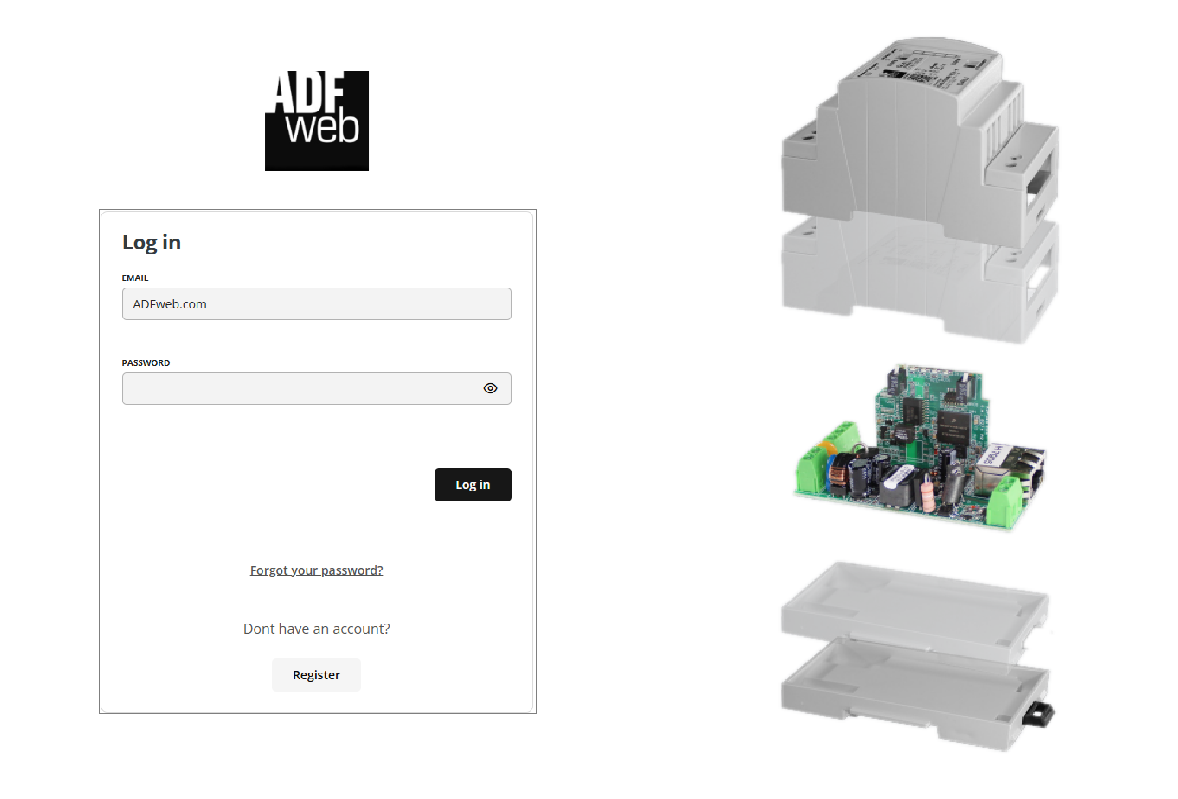 ADFweb hardware example